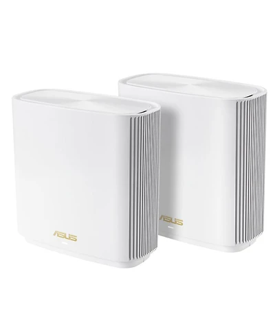 Asus ZenWiFi ET8 AX6600 Wireless Tri-Band Gigabit Mesh Wi-Fi System, White, 2-Pack