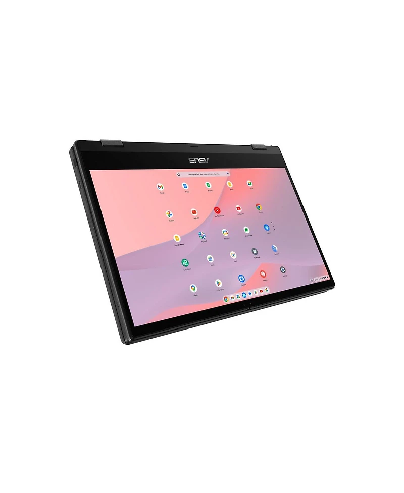 Asus Chromebook CM14 Flip CM1402F 14" Full Hd 2-In-1 Touchscreen Laptop, MediaTek Kompanio 520 2.0GHz, 8GB Ram, 64GB eMMC, Chrome Os, Gravity Gra