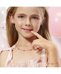 Anna Zuckerman Petit Rosie Rose Necklace