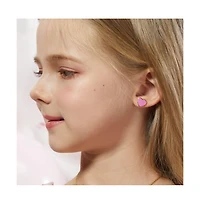 Anna Zuckerman Petit Love Studs in Rose