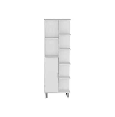 We Have Furniture Linen Cabinet Derby, Bathroom, White