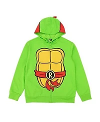 Teenage Mutant Ninja Turtles Raphael Long Sleeve Mens Green Cosplay Hoodie Large