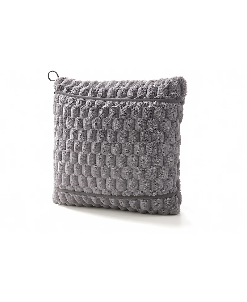 Tlanket- Clip On Travel Pillow