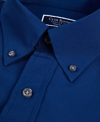 Club Room Men's Medium Gingham Dress Shirt, Macy's Exclusive