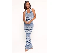 Neasa Knit Maxi Dress