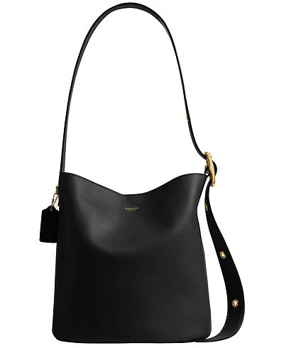 Coach Bleecker Medium Leather Bucket Bag