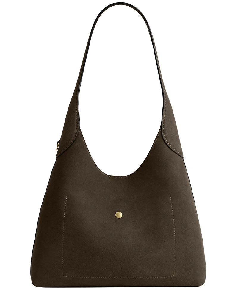 Coach Brooklyn Medium Suede Shoulder Bag 28