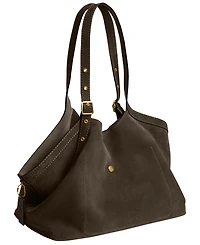 Coach Women's Suede Gramercy Medium Tote Bag