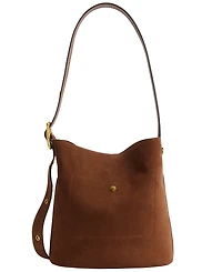 Coach Women's Bleecker Suede Medium Bucket Bag
