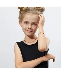 Anna Zuckerman Petit Rosie Red Necklace