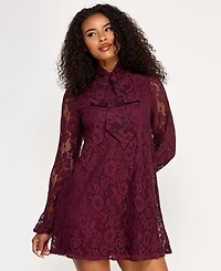 Seni & Cade Juniors' Embroidered Lace Dress