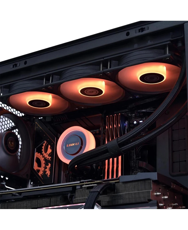 Lian-Li Galahad Ii Lite 360mm Rgb All-in-One Cpu Liquid Cooler, Black