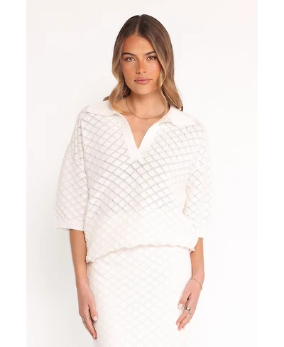 Petal and Pup Women's Meera Top - White