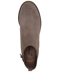 LifeStride Women's Dubliner Wedge Zip Short Boots