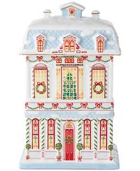 Lenox Village Christmas Cookie Jar