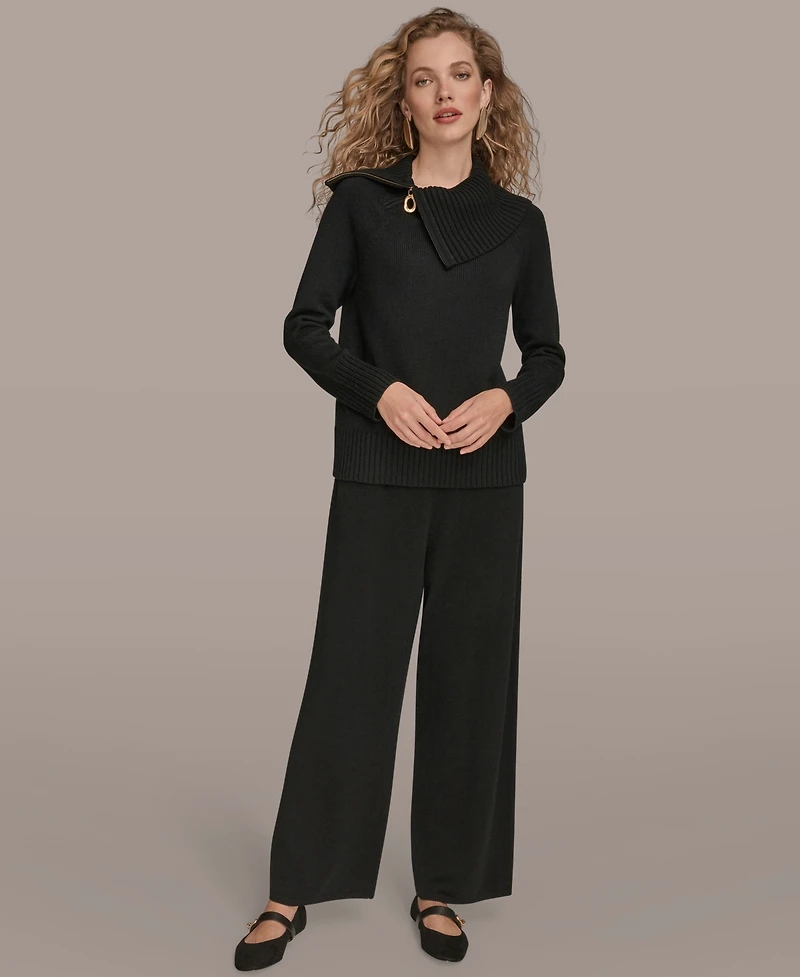 Donna Karan New York Women's Asymmetric Sweater
