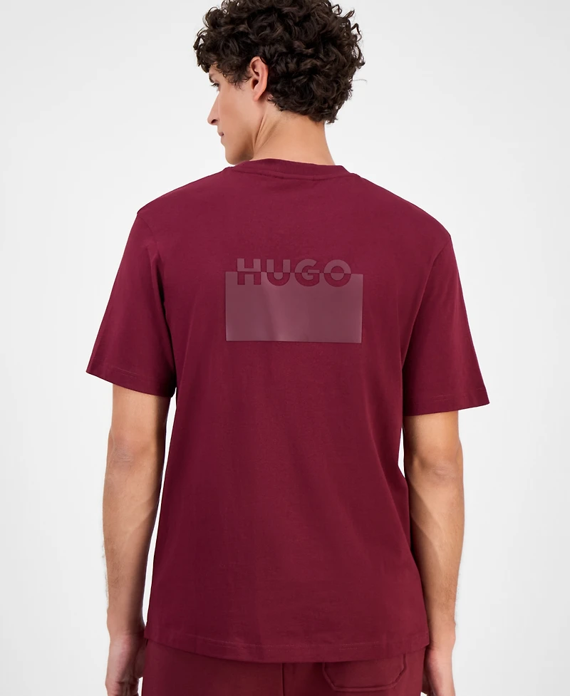 Hugo By Boss Men's Cotton Logo Crewneck T-Shirt