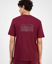Hugo By Boss Men's Cotton Logo Crewneck T-Shirt