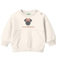 Disney Baby Girls 2-Piece Minnie Mouse Sweatshirt and Pants Set