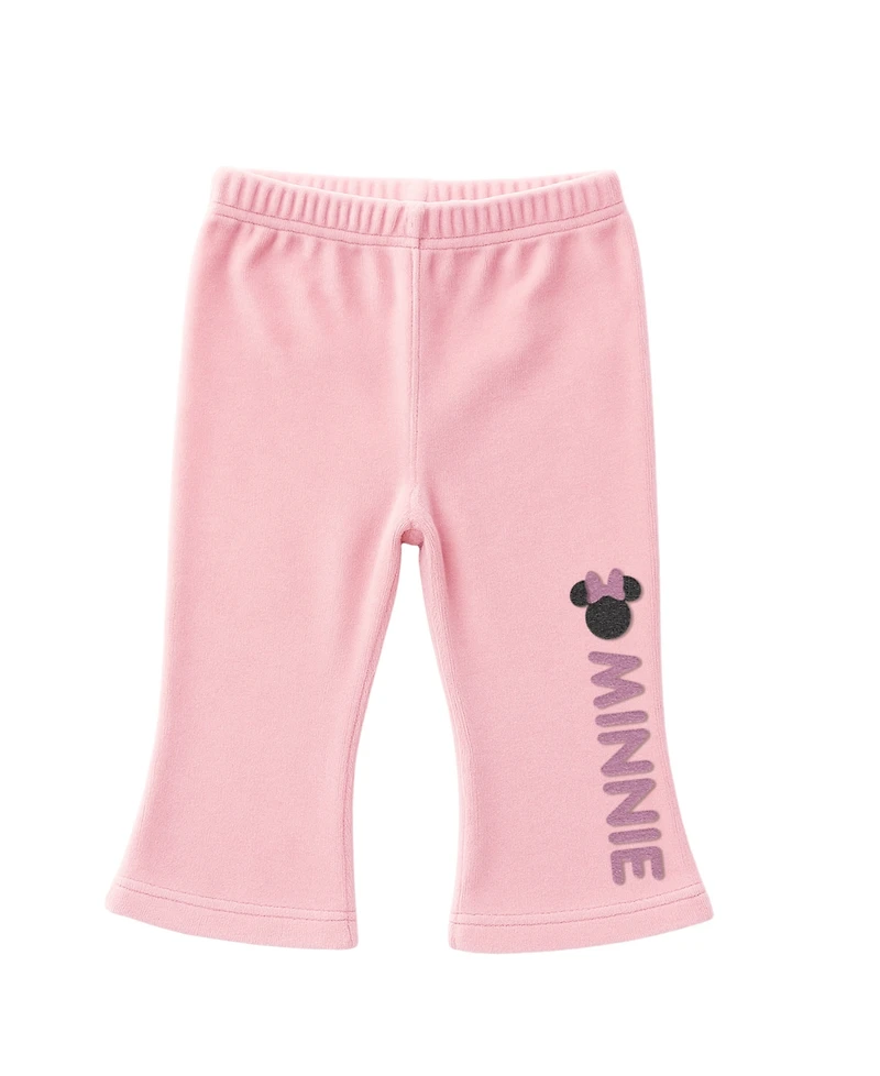 Disney Baby Girls 2-Piece Minnie Top and Pants Set