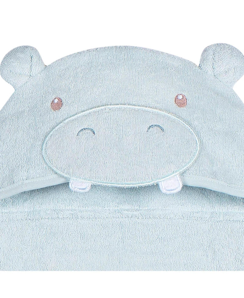 Just Born Baby Owl Character Towel, Pink, One