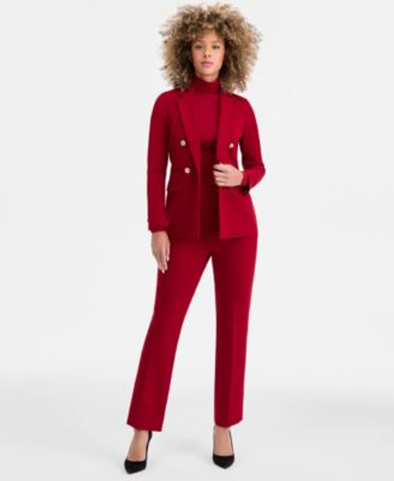 Anne Klein Blazer Turtleneck Pants