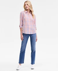 Nautica Jeans Women's Mid-Rise Bay Straight