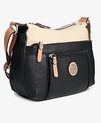 Giani Bernini Colorblock Pebble Hobo, Exclusively at Macy's