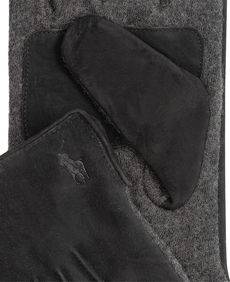 Polo Ralph Lauren Men's Suede Hybrid Gloves