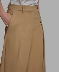 Bcbg Women's Pleated Wide-Leg Pants