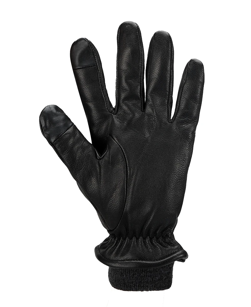 Kenneth Cole Reaction Men's Touchscreen Stretch Knuckles Gloves