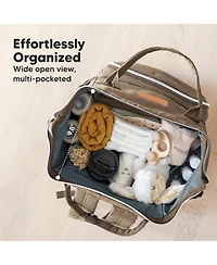 KeaBabies Original Diaper Bag Backpack, Multi-Functional Baby Bags with Changing Pad