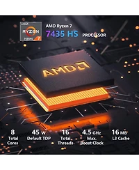 Lenovo Loq 15 15ARP9 Rtx 4050 Gaming Laptop, 15.6 Fhd 144Hz Ips Display, Amd Ryzen 7 7435HS, Nvidia GeForce Rtx 4050, 16GB DDR5 Ram, 1TB Ssd, Backlit