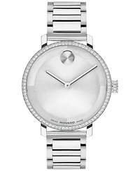 Movado Women's Bold Evolution 2.0 Swiss Quartz Stainless Steel Watch, 34mm
