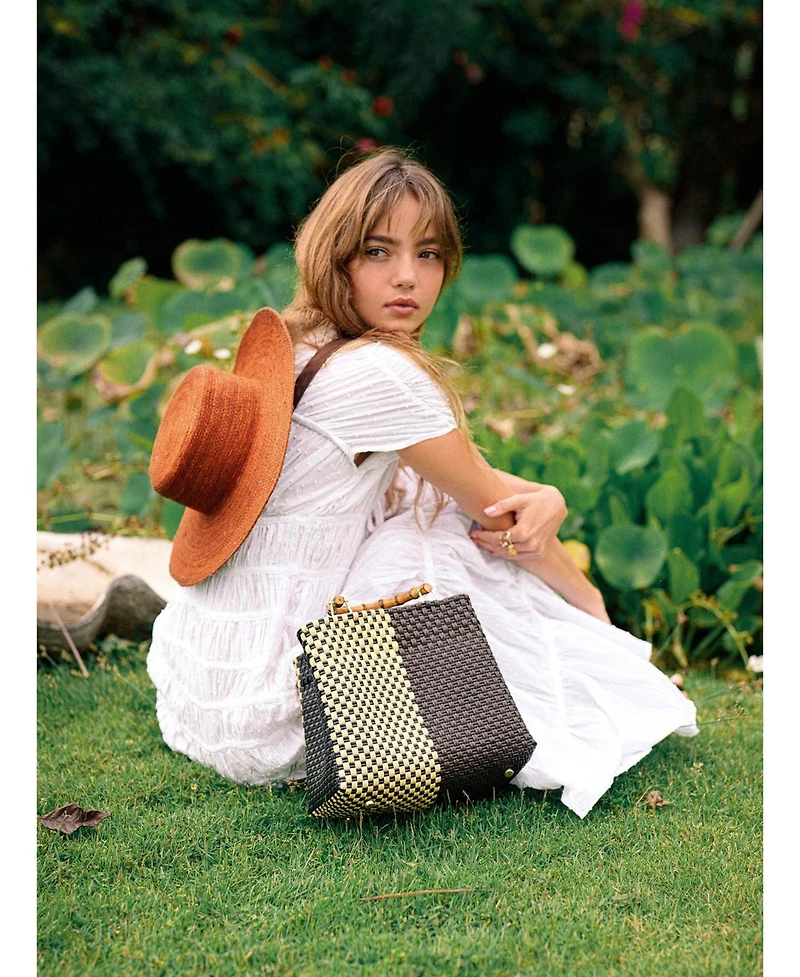 Brunna.Co Loli Jute Hat in Terracotta Brown
