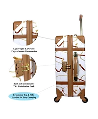 Chariot 20-Inch Hard side Carry-On Spinner Luggage