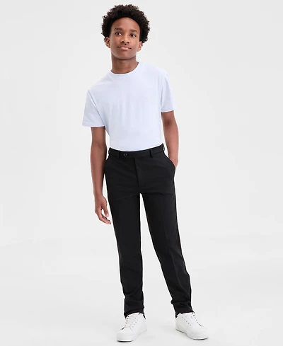 Michael Kors Boys 8-20 Flat-Front Knit Tailored Pants