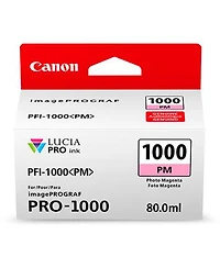 Canon 2 Pack Pfi-1000PM Photo Magenta Lucia Pro ink for imagePROGRAF Pro-1000