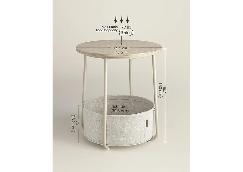 Songmics Home End Table