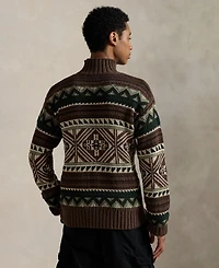 Polo Ralph Lauren Men's Geometric Pattern Long Sleeve Sweater