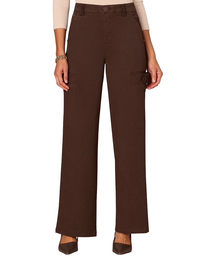 Democracy Women's "Ab" Solution Skyrise Straight-Leg Jeans