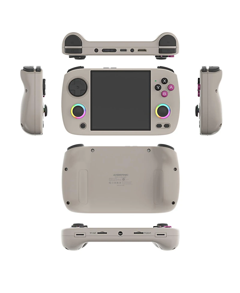 Aivuidbs Portable Retro Game Console with Rgb Lights and 5000 Built In Games