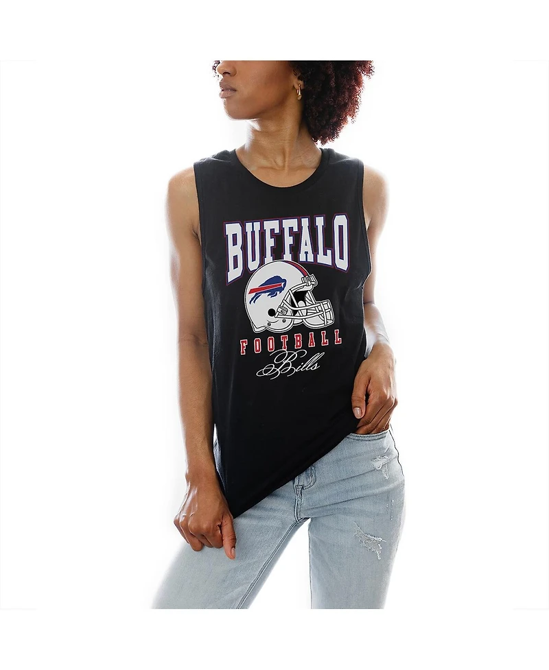 Gameday Couture Women's Black Buffalo Bills Preseason Opener Racerback Tank Top