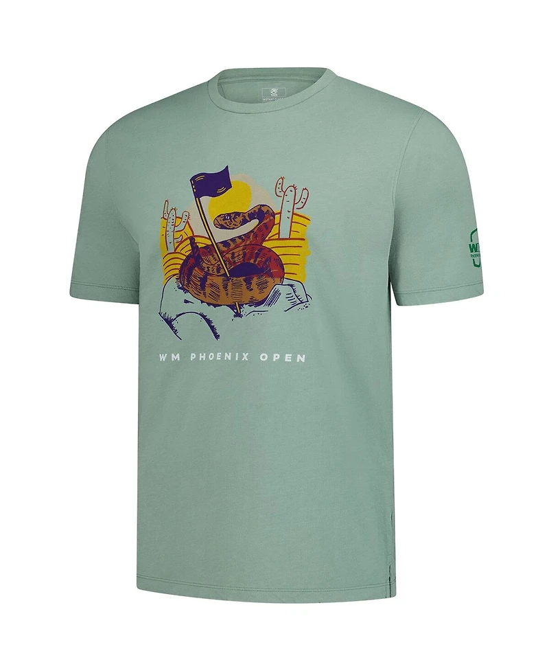 Ahead Men's Green 2025 Wm Phoenix Open Snake T-Shirt