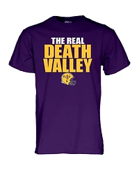 Blue 84 Men's and Women's Purple Lsu Tigers The Real Death Valley T-Shirt