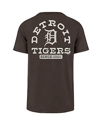 '47 Brand Men's Brown Detroit Tigers Back Canyon Franklin T-Shirt