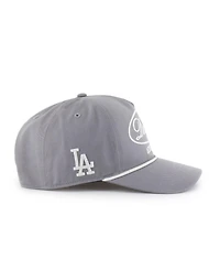 '47 Brand Men's Gray Los Angeles Dodgers Foundational Hitch Adjustable Hat