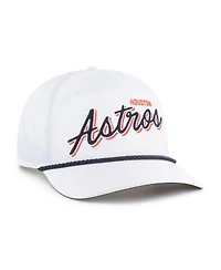 '47 Brand Men's White Houston Astros Brrr Fairway Hitch Adjustable Hat