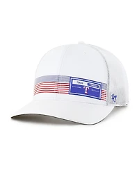 '47 Brand Men's White Texas Rangers Rangefinder Brrr Trucker Adjustable Hat