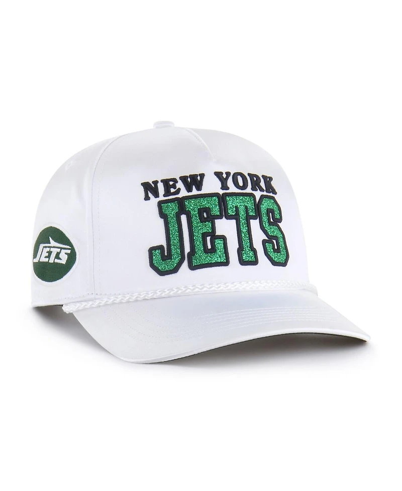 '47 Brand Women's White New York Jets Outspoken Hitch Adjustable Hat